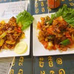 ロイヤルグリーン レストランアンドバー - デヴィルチキン×2