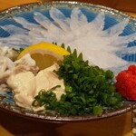 Genroku Sushi - カワハギお造り