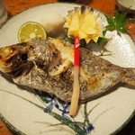繁すし - ボーゼ塩焼き
