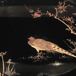 大神 - 見事なお盆の蒔絵