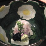 大神 - 鯛の短冊・柚子醤油