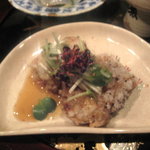 大神 - 河豚と九条葱の唐揚げ・ぽん酢と一味がけ