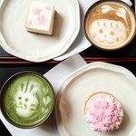 椿屋珈琲 花仙堂 - 桜メニュー