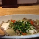 うどん処 おはな - モツ煮込み