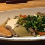 うどん処 おはな - モツ煮込み