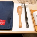 銀座 やまの辺 江戸中華 - テーブルセット