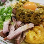 ラーメン巌哲 - ゲリラ限定　野菜キーマの海老和え麺　10食限定