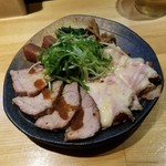 ラーメン巌哲 - 盛り合わせ