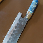 中村製麺所 - 麪（めん）を截斷（き）る"菜刀（はもの）"