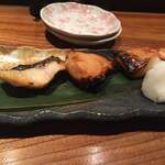 金沢おでんと日本海料理 加賀の屋 - 焼魚三種盛り
