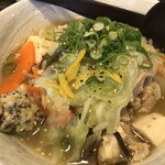 炭火焼き鳥 楽 - 鳥野菜タンメン