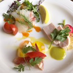 レストランテ 風 - 前菜盛り合わせ