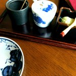 レストランテ 風 - 山葵と調味料