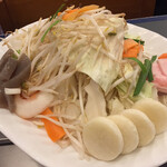 Asahi Biruen Shiroishi Hamanasukan - 野菜盛り合わせ