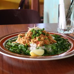 シイ ハウス - パクチー！鶏と豆腐の青葱キーマカレー