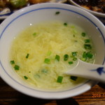 陳麻婆豆腐 - たまごスープ