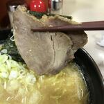 麺屋 開高 - チャーシューのアップ