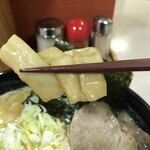 麺屋 開高 - メンマのアップ