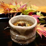 日本料理 幸庵 - なめこの山椒煮