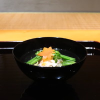 日本料理 幸庵 - たらば蟹の真薯