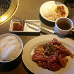 Gattsu Souru - ランチ　上カルビ定食