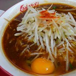 くるまやラーメン - たいわんラーメン＋サービスライス