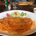 呑気呆亭どんＱ - ナポリタン（大盛）600円