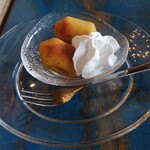 タカマツ ベース カフェ - スイートポテト（本日のサービスランチのデザート）