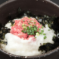 桜ネギトロロ丼