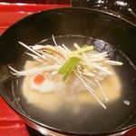 銀座 しのはら - 松茸　東寺湯葉