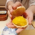 銀座 しのはら - フォアグラ最中