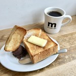 mameshiba - あんバタートースト＆コーヒー