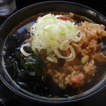 立喰そば きうち - 12-03　かき揚げそば