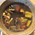 そば処 あじき堂 - 軍鶏そばつけつゆ