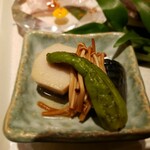 焼肉 強小亭 銀座 - 季節野菜の冷やし鉢