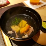 焼肉 強小亭 - 肉吸い 海老 くり麩