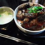 つるはし亭 - カルビ丼　大盛り　600円