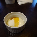 ビストロ - 今日のデザートは杏仁豆腐です