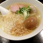 一凜 - 塩そば880円+味玉120円