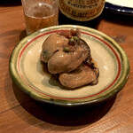 沖縄酒場 琉球タイムス - ＊牡蠣の甘露煮（¥580）