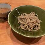 日本料理 たかむら - たかむら麺。今や、大人気のたかむら麺。東京のイタリアン『TACUBO』さんでもパスタとして使われている。