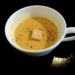 Fougasse - セットのスープ