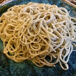 草庵 - あらびき蕎麦