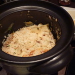 馳走　かく田 - ＜2012年3月＞土鍋で炊いたご飯がめちゃくちゃ美味しい♪