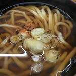 小峰 - かき揚げうどん550円