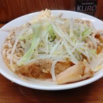 ラーメン二郎 - 【2019.11.23(土)】ラーメン(並盛・300g・全部普通＋ニンニク)700円