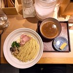 塩そば まえだ - 鰆のつけそば1.5玉