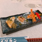 神戸ステーキ メリカン - 前菜盛り合わせ