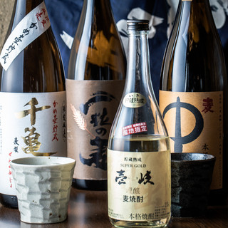 【108種類以上の九州地酒】九州の地酒と焼酎を豊富にご用意
