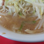 ラーメン二郎 - このスープドハマリ